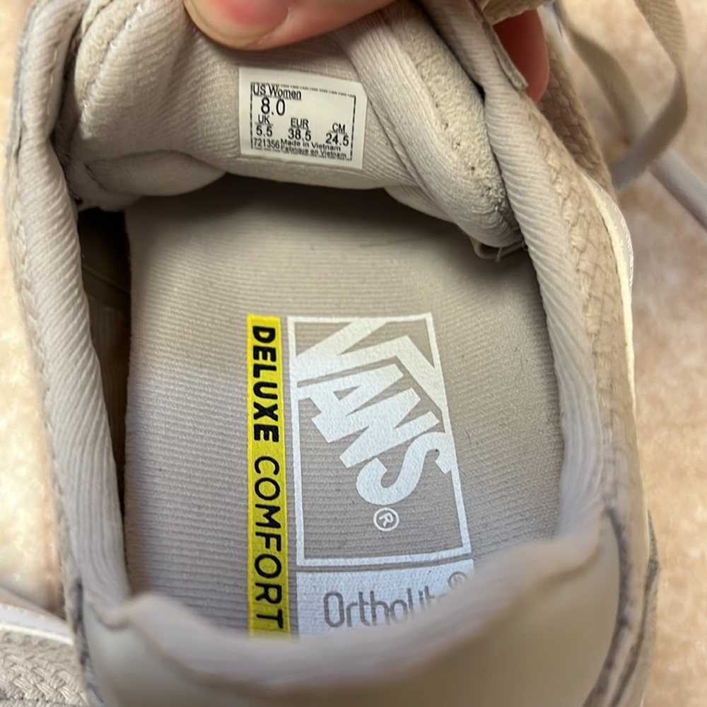 Woman’s Vans Ortholite - Picture 3 of 3